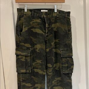 ASKK NY Camouflage Cargo Pants - Olive & Dark Green